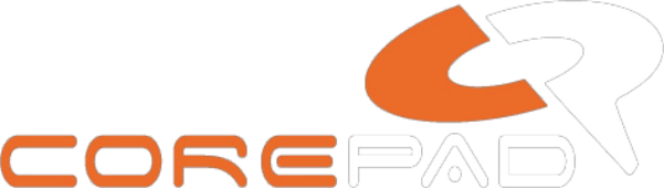 An image showcasing the logo of a company called Corepad