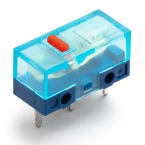 Huano Transparent Blue Shell Red Dot Micro Switches ( 2 Pack )